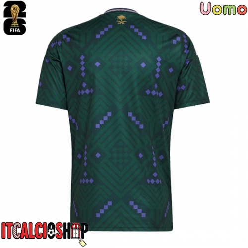 Arabia Saudita Prima Maglia Mondiali 2026 Manica Corta